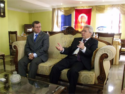 SGK ARDAHAN İL MÜDÜRÜ YEREL BASINLA BULUŞTU