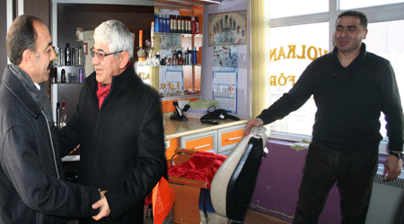MHP Kars Belediye Başkan Adayı, Esnaf Ziyaretinde!