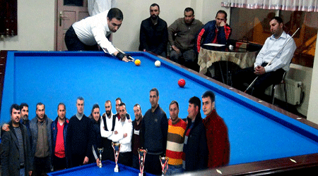 Kars'ta 3 Bant Bilardo Turnuvası!