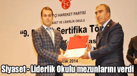 Liderlik Okulu’ndan Mezun Oldu