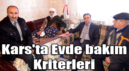 Kars'ta Evde bakım Kriterleri