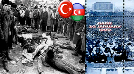 Azerbaycan 20 Ocak Şehitleri Kars'ta Anılacak!