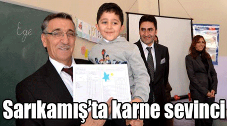 Sarıkamış’ta Karne Sevinci