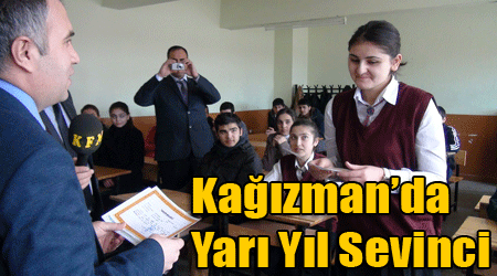 Kağızman’da Yarı Yıl Sevinci