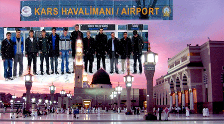 Kars'ta İmam Hatip Birincilerine Umre Ödülü