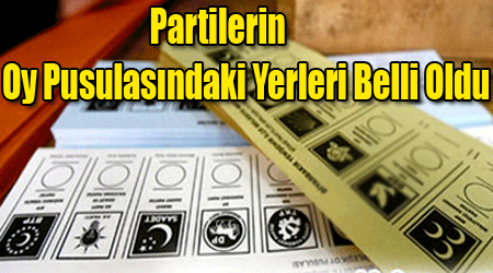 Partilerin Oy Pusulasındaki Yerleri Belli Oldu