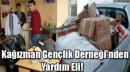 Kağızman Gençlik Derneği'nden Yardım Eli!