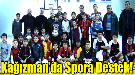 Kağızman'da Spora Destek!