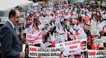 Gürbüz Çapan'a Destek Mitingi!