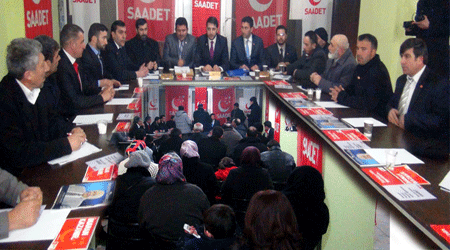 Saadet Partisi, Kars'ta Başkan Adaylarını Tanıttı