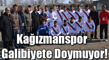 Kağızmanspor Galibiyete Doymuyor!