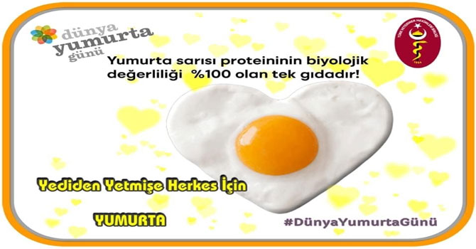 Ödül “Yumurta anne sütünden sonra en değerli protein kaynağıdır”