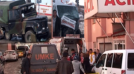 Kars'ta 3 Ayrı Kaza: 11 Yaralı