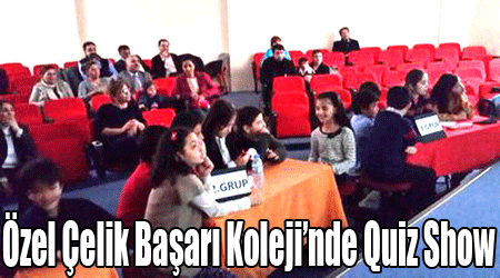 Özel Çelik Başarı Kolejinde Quiz Show