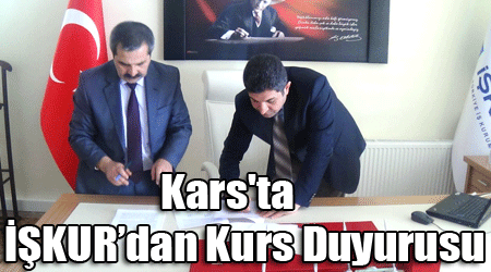 Kars'ta İŞKUR’dan Kurs Duyurusu