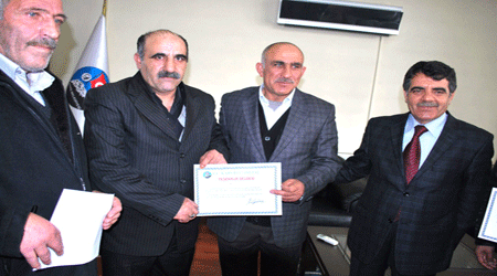 Emekli İşçilerden Başkan Bozkuş’a Ziyaret