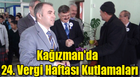 Kağızman'da 24. Vergi Haftası Kutlamaları