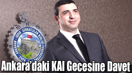 Ankara’daki KAI Gecesine Davet