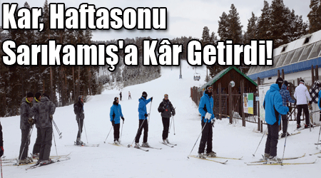 Kar, Haftasonu Sarıkamış'a Kâr Getirdi!