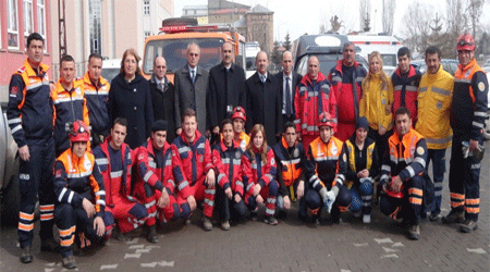Kars'ta Sivil Savunma Haftası