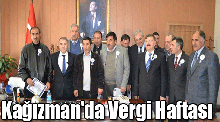 Kağızman'da Vergi Haftası