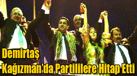 Demirtaş, Kağızman’da Partililere Hitap Etti