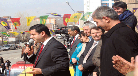 BDP Genel Başkanı Demirtaş Kars'ta