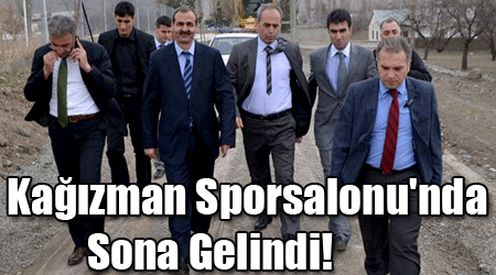 Kağızman Sporsalonu'nda Sona Gelindi!