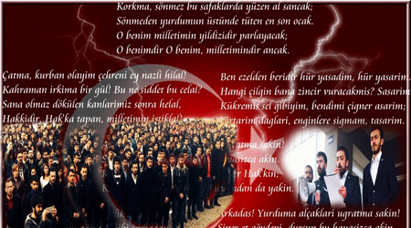 Kars Ülkü Ocakları: İstiklal Marşı Ebediyete Kadar Yaşatılacak