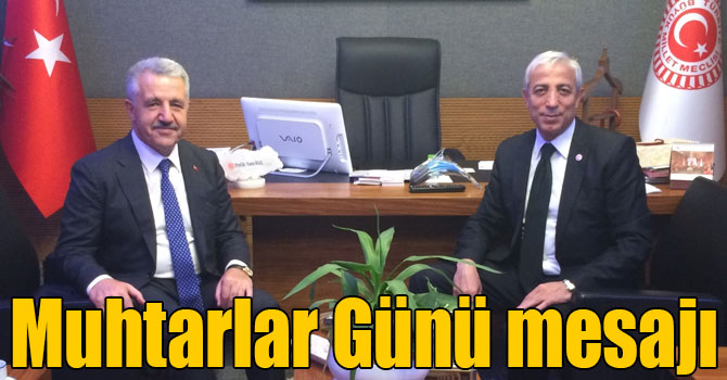 Kars Milletvekilleri Ahmet Arslan ve Yunus Kılıç'ın Muhtarlar Günü mesajı