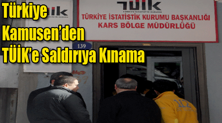 Türkiye Kamusen’den TÜİK’e Saldırıya Kınama