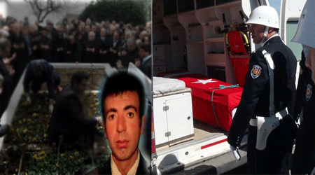 Şehit Kardeşinin Yanına Defnedildi