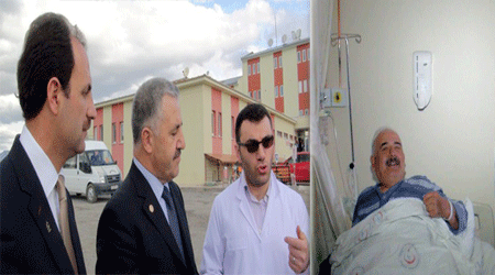 Aslan, Hastane Ziyaretinde...