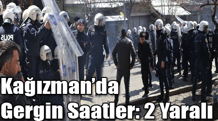 Kağızman’da Gergin Saatler: 2 Yaralı