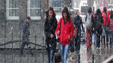 Kar, Kars’ı Terk Etmiyor