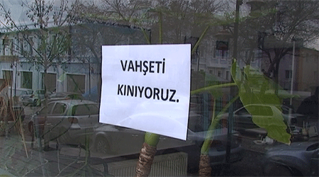 Esnaftan Sessiz Tepki: Vahşeti Kınıyoruz
