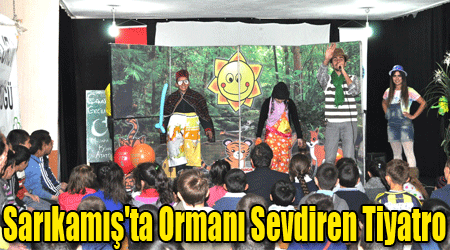 Sarıkamış'ta Ormanı Sevdiren Tiyatro
