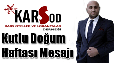 KARSOD Turizm Birliğinin Kutlu Doğum Haftası Mesajı