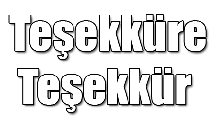 Teşekküre Teşekkür