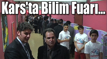 Kars'ta Bilim Fuarı...