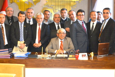Kars Sevdalısı İşadamlarından Karaçanta’ya ziyaret