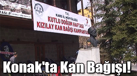 Konak'ta Kan Bağışı!