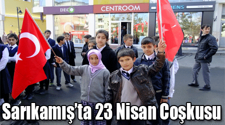 Sarıkamış’ta 23 Nisan Coşkusu