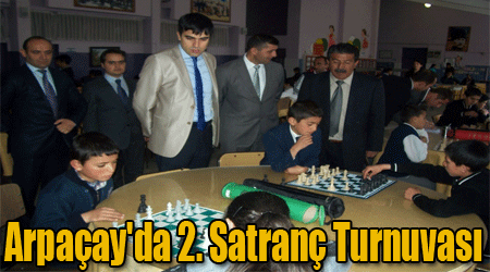 Arpaçay'da 2. Satranç Turnuvası