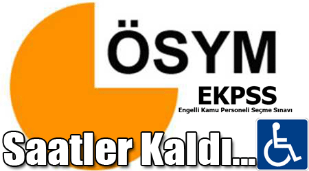 EKPSS'ye Saatler Kaldı...