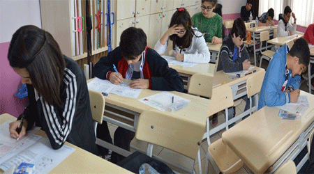 TEOG'un İkinci Oturumu Kolej'de Yapıldı