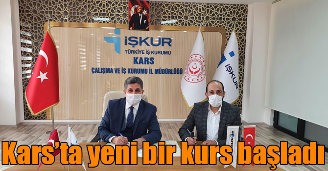 Kars’ta yeni bir kurs başladı