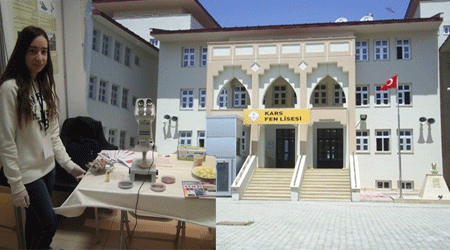 Kars Fen Lisesi'nden Bilim Fuarı