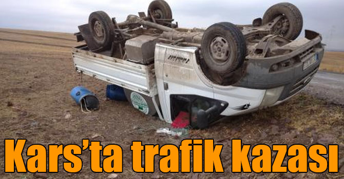 Kars’ta trafik kazası