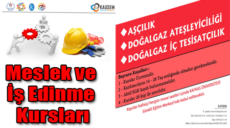 Meslek ve İş Edinme Kursları